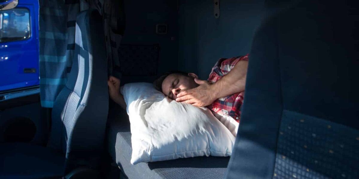 Tips for Sleeping in a Semi-Truck